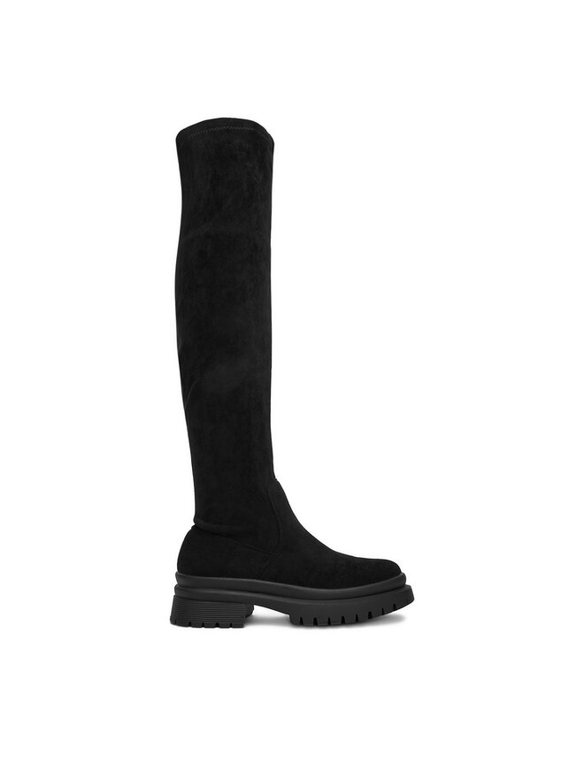 DeeZee Μπότες πάνω από το γόνατο DeeZee HX24003-1 Μαύρο