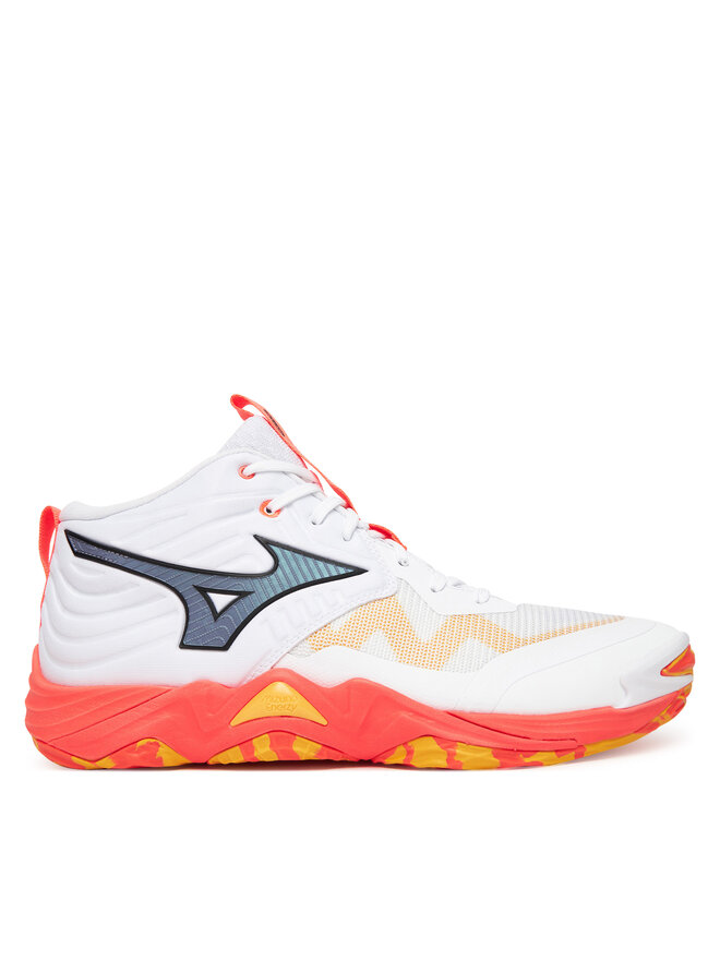 Mizuno Tenisice za dvoranski nogomet Mizuno Wave Momentum Elite Mid V1GA2517 Narančasta