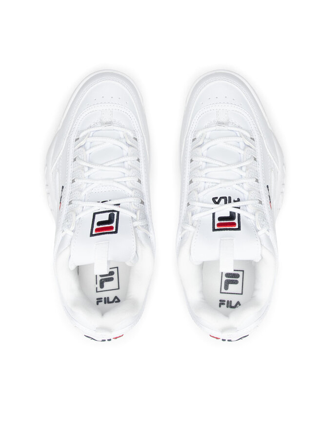 Fila Sneakersy Fila Disruptor Teens FFT0029.10004 Bílá