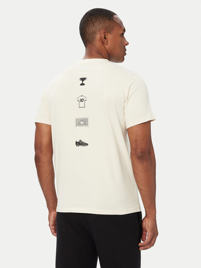 Kappa Kappa Футболка 322P14W Кремовий Regular Fit