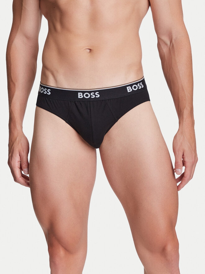 BOSS BOSS Pack de 3 slips 50531681 Negro