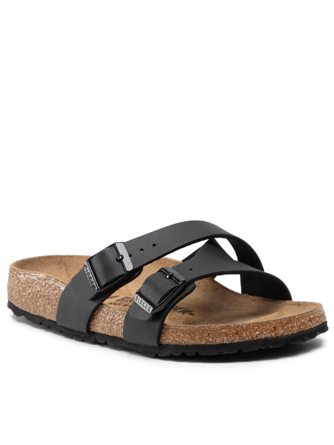 Pantoletten Birkenstock Yao Balance 1016687 Schwarz eschuhe