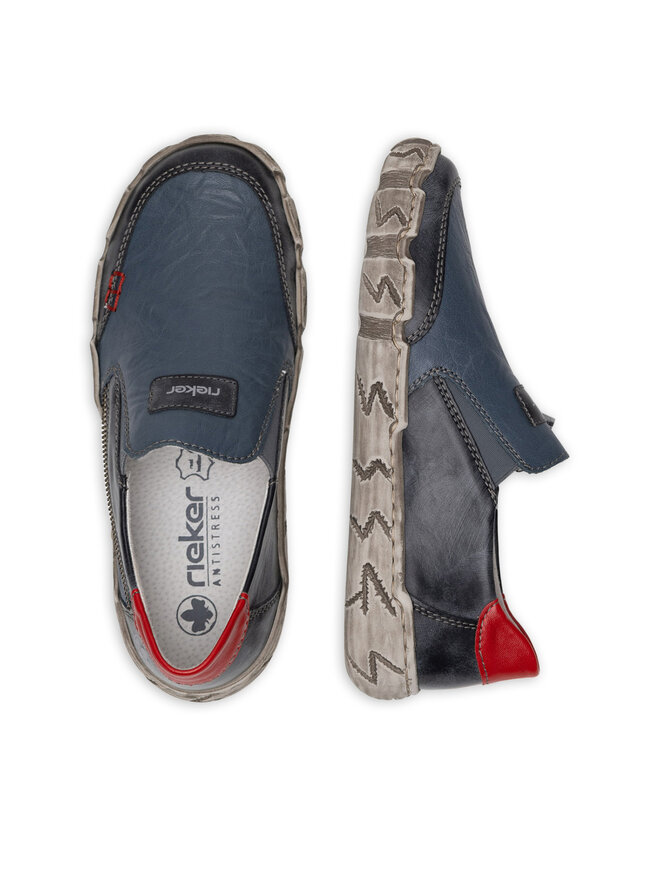Rieker Halbschuhe Rieker L0359-12 Blau