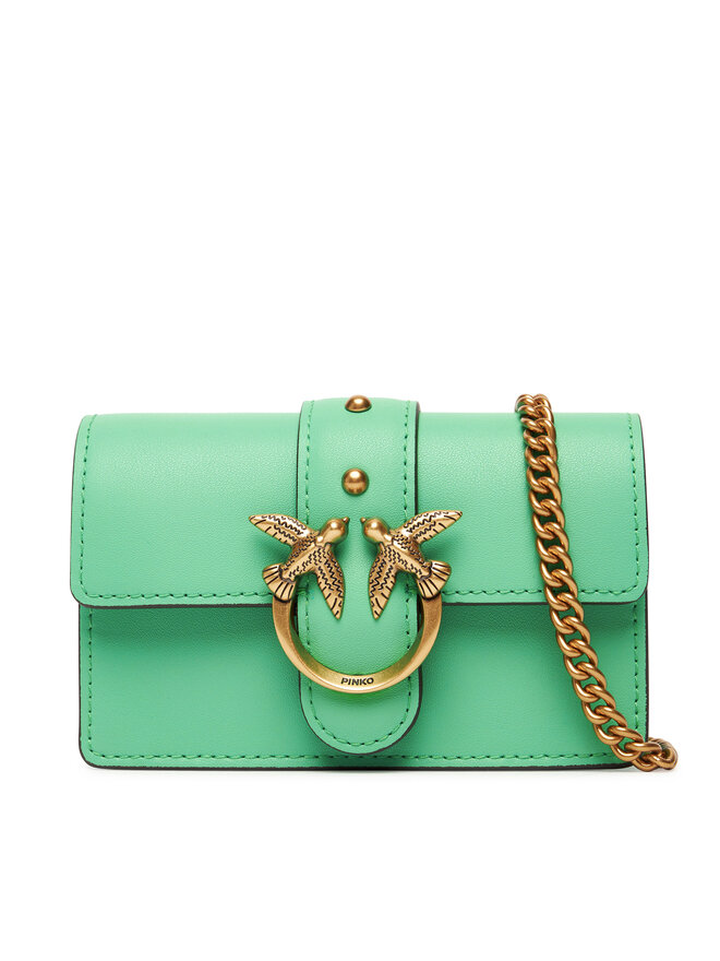 PINKO Сумка PINKO Love One Micro C . AI 24-25 PCPL 100064 A0F1 Зелений