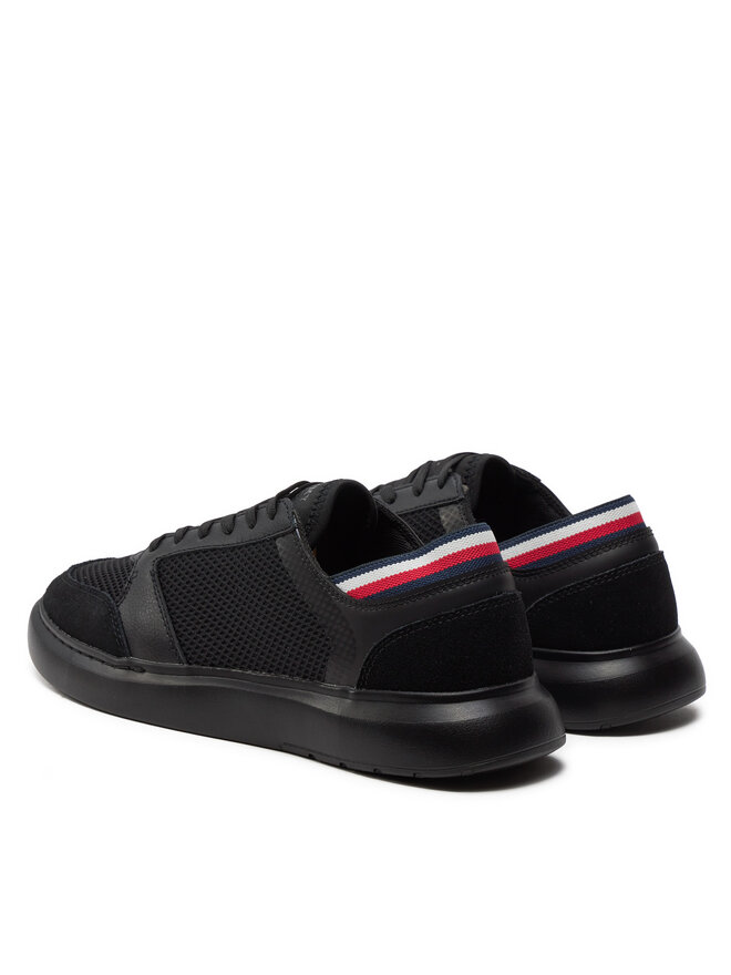 Tommy Hilfiger Sneakersy Tommy Hilfiger Lightweight Cup Seasonal Mix FM0FM04961 Černá