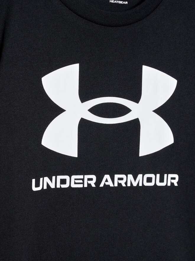 Under Armour Under Armour Marškinėliai Ua Sportstyle Logo 1363282 Juoda Loose Fit