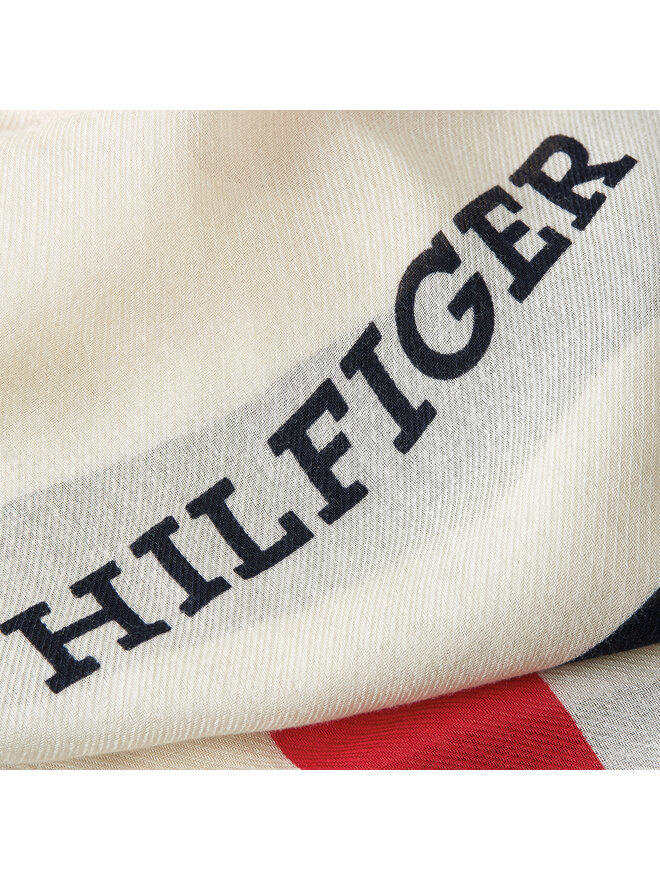 Tommy Hilfiger Бандана Tommy Hilfiger Hilfiger Prep Square AW0AW16034 Екрю