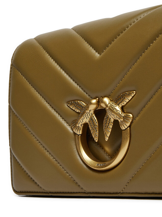 PINKO Τσάντα PINKO Lowe Click Classic 100063 A136 Πράσινο