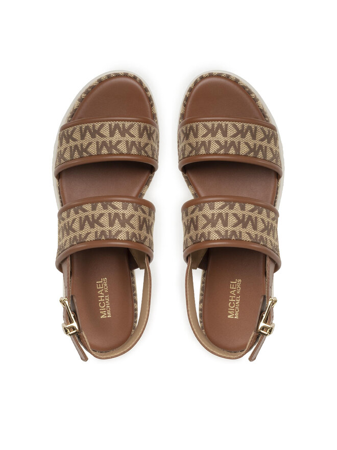 MICHAEL Michael Kors Босоніжки MICHAEL Michael Kors Presley Platform Sandal 40S2PRFA1Y Коричневий