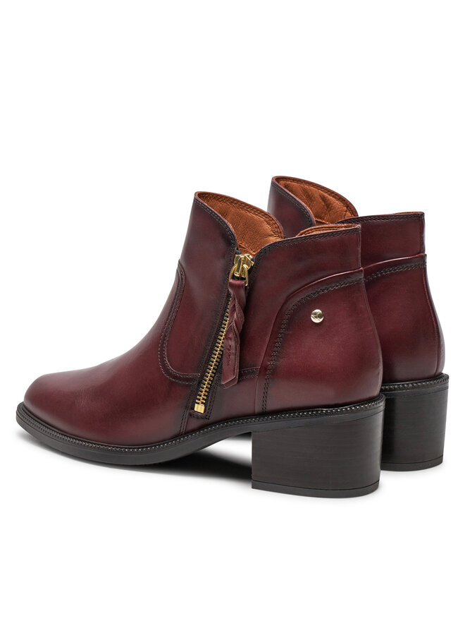 Pikolinos Īsie zābaki Pikolinos W2D-8674 Bordo