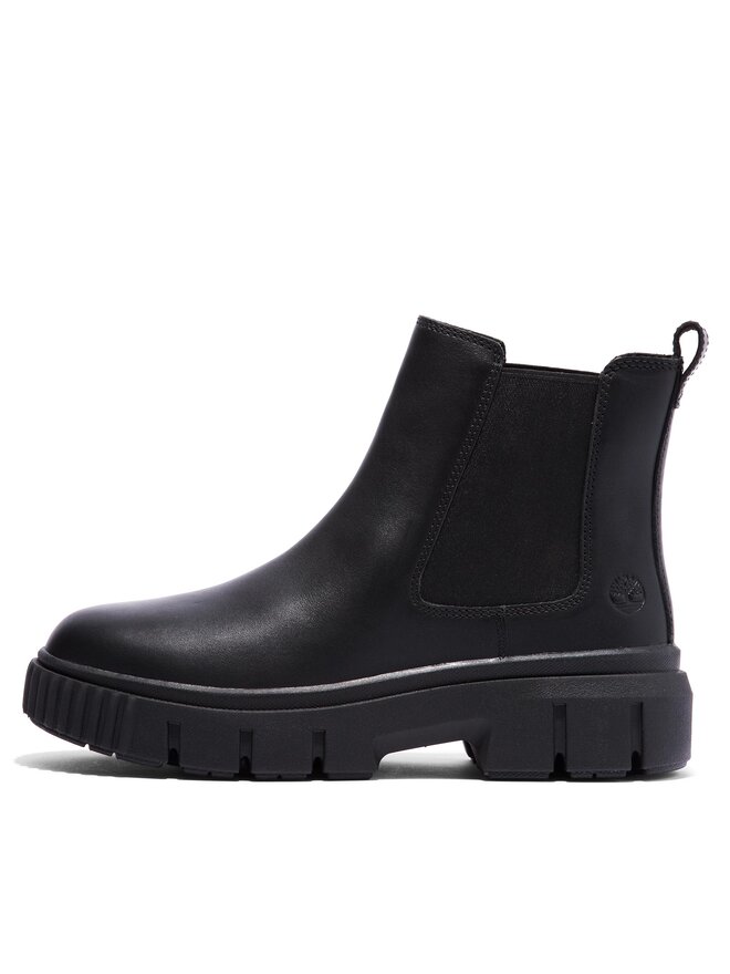 Timberland Členková obuv s elastickým prvkom Timberland Greyfield Chelsea TB0A5ZCG0011 Čierna