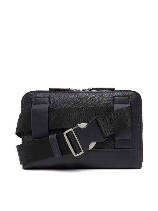 Tommy Hilfiger Torbica oko struka Tommy Hilfiger Th Central Bumbag AM0AM13352 Crna