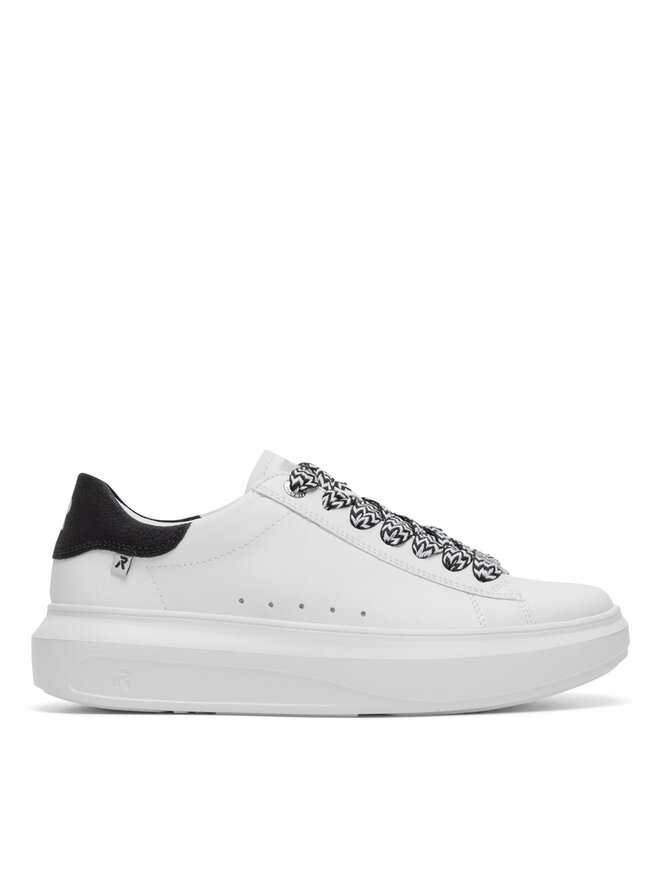 Rieker Revolution Lifestyle Sneakersy Rieker Revolution Lifestyle W1201-80 Biały