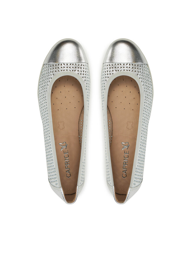Caprice Ballerinas Caprice 9-22151-42 Silberfarben