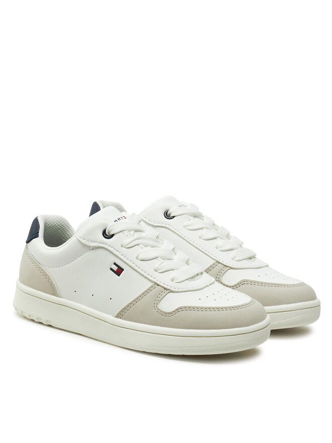 Tommy Hilfiger Zapatillas Tommy Hilfiger Low Cut Lace-Up Sneaker T3X9-33849-1269 M Blanco