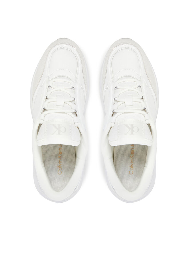 Calvin Klein Jeans Sneakersy Calvin Klein Jeans Retro Tennis Mg Mix YW0YW01743 Biały
