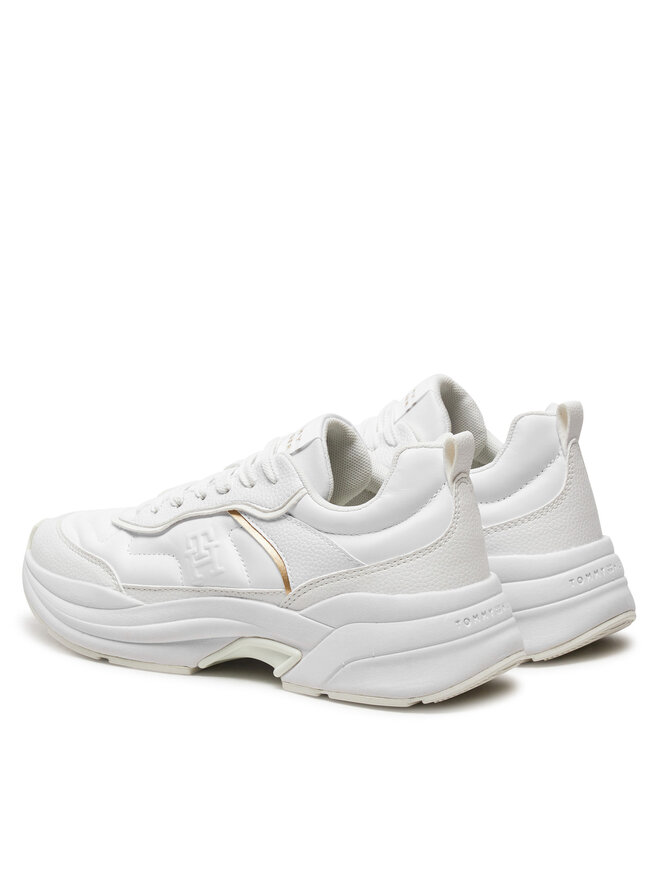 Tommy Hilfiger Sneakers Tommy Hilfiger Chunky Dressy Runner FW0FW08346 Alb