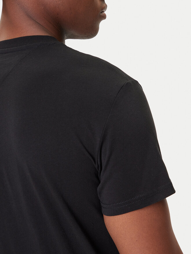 Tommy Jeans Tommy Jeans T-Shirt Linear Chest DM0DM21780 Schwarz Slim Fit
