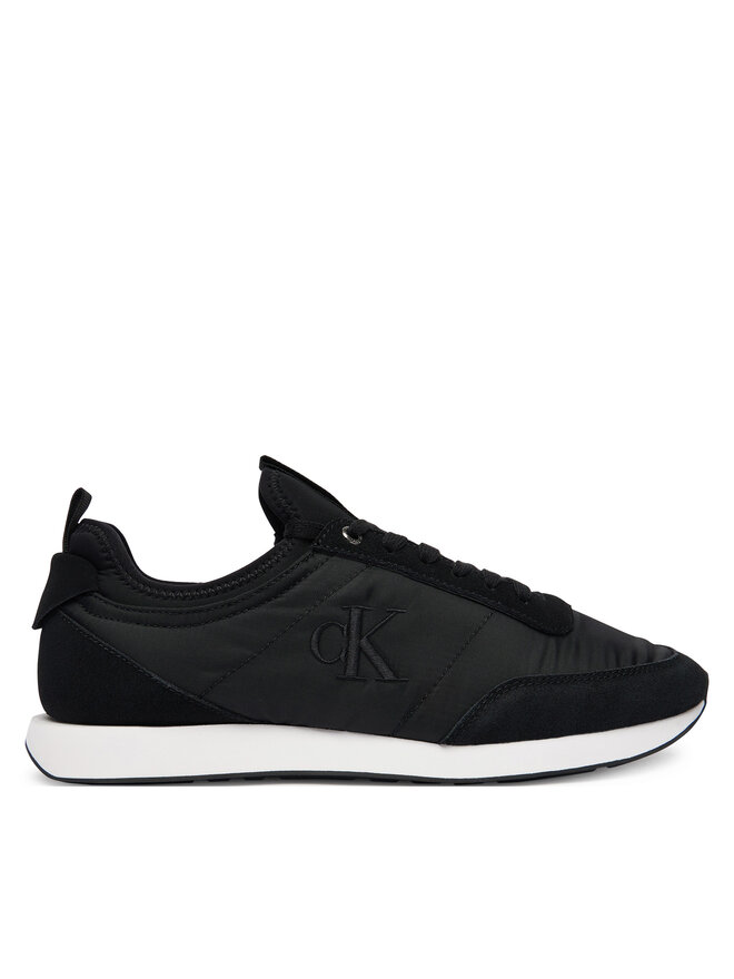 Calvin Klein Jeans Sneakers Calvin Klein Jeans Retro Runner Sock Laceup Mix YM0YM01414 Schwarz