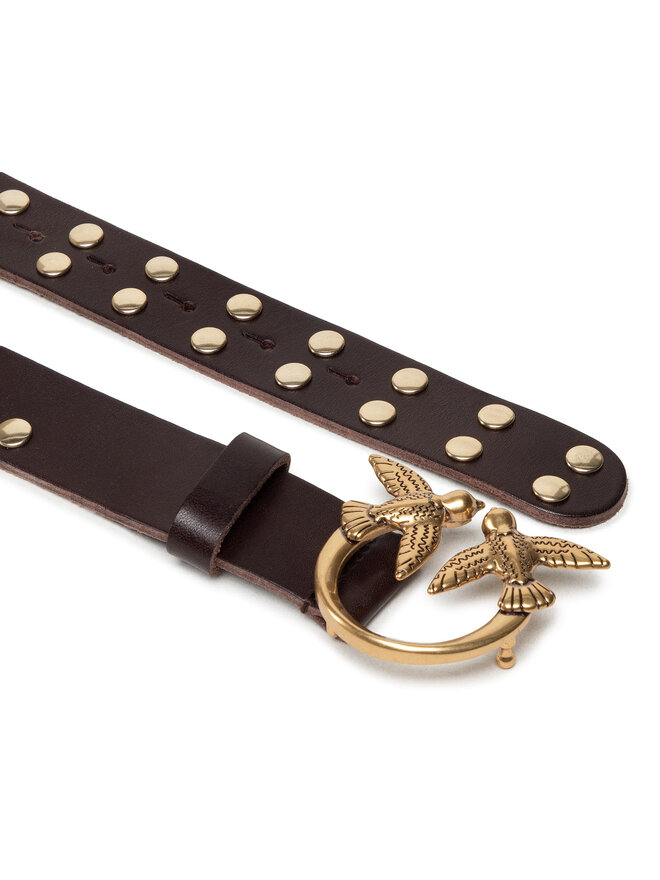 PINKO Cintura da donna Pinko Love Puzzle Belt H3 20222 PLT01 1H2146.A086 Marrone