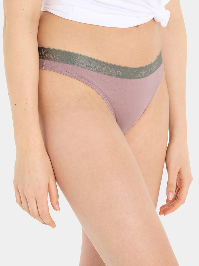 Calvin Klein Underwear Calvin Klein Underwear Стрінги 000QD3539E Фіолетовий