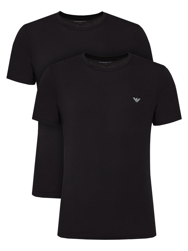 Emporio Armani Underwear Emporio Armani Underwear 2er-Set T-Shirts EM000391 AF10776 MC005 Schwarz Regular Fit