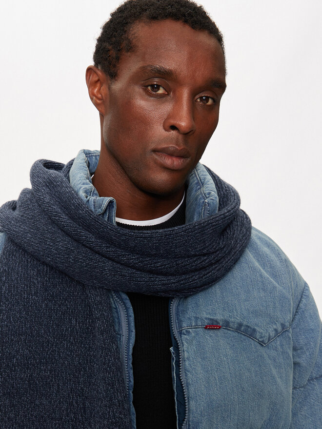 Pepe Jeans Šál Pepe Jeans PM110460 Tmavomodrá