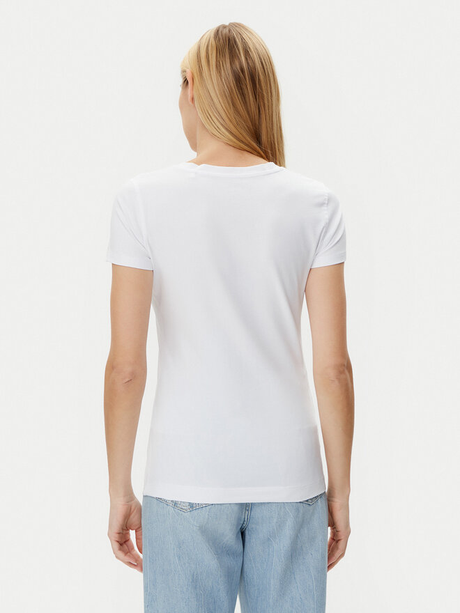 Guess Guess Marškinėliai W5GI14 J1314 Balta Regular Fit