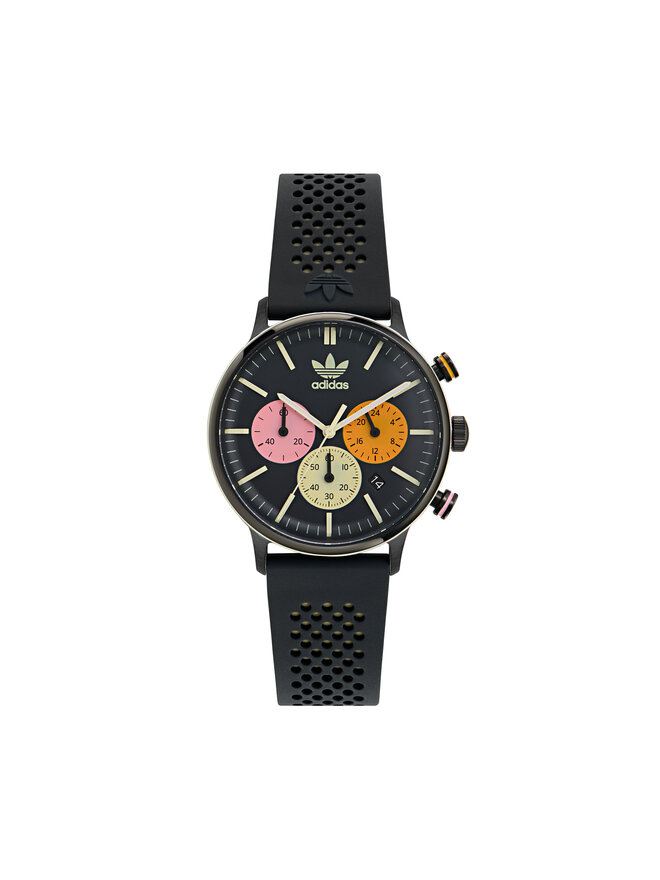 adidas Originals Pulkstenis adidas Originals Code One Chrono AOSY24084 Melns