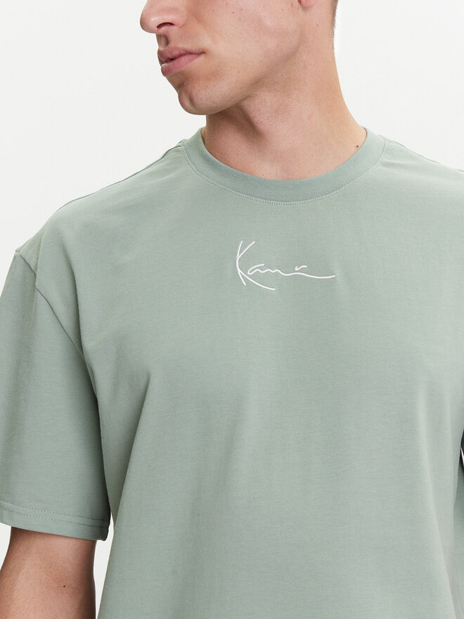 Karl Kani Karl Kani Футболка Small Signature Essential PD00008142 Зелений Relaxed Fit