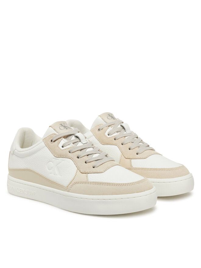 Calvin Klein Jeans Sneakers Calvin Klein Jeans Classic Cupsole Mg Wmm YM0YM01153 Alb