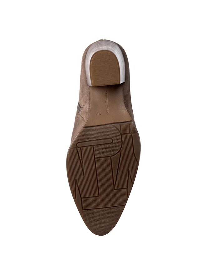 Tommy Hilfiger Škornji Tommy Hilfiger Lopez HG 4B FW0FW01965 Bež