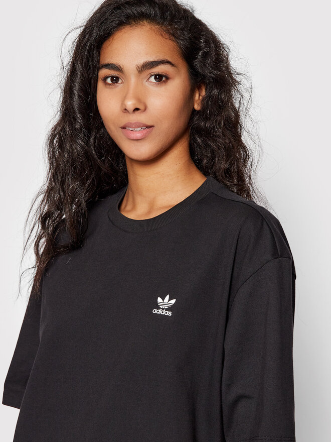 adidas adidas Marškinėliai Always Original Graphic HD2354 Juoda Loose Fit