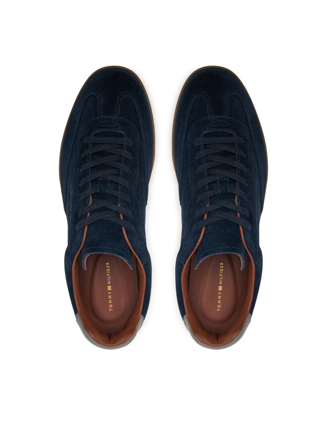 Tommy Hilfiger Sneakers Tommy Hilfiger Th Lo Lux Suede Sneaker FM0FM05997 Dunkelblau