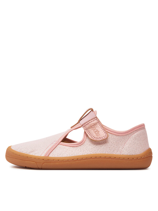 Froddo Tenis superge Froddo Barefoot Canvas T G1700380-3 D Roza