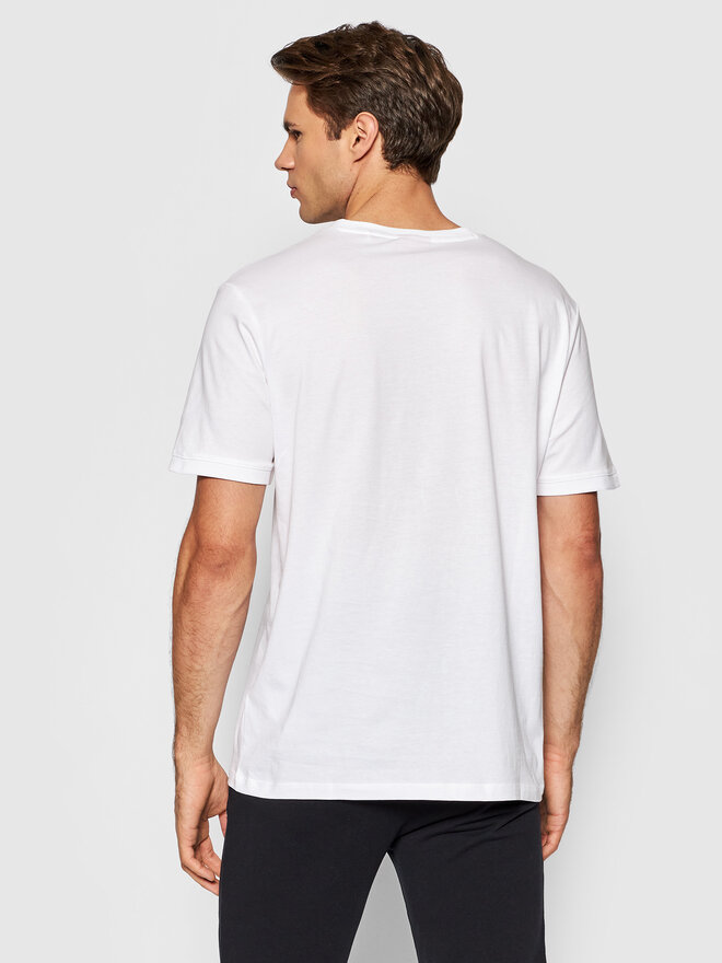 HUGO Hugo T-Shirt Diragolino 212 50447978 Λευκό Regular Fit