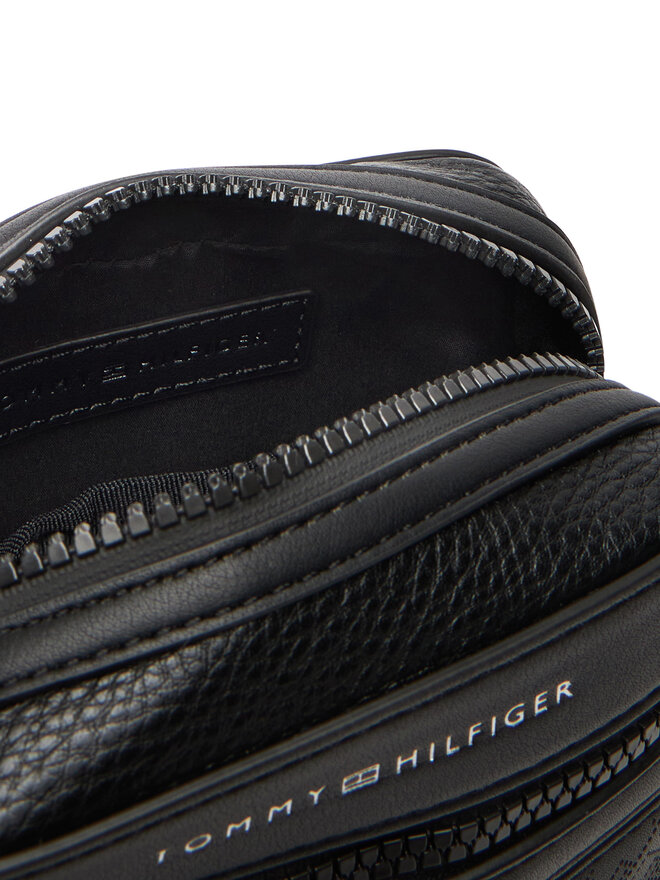 Tommy Hilfiger Borsellino Tommy Hilfiger Th Monogram Mini Reporter AM0AM13836 Nero