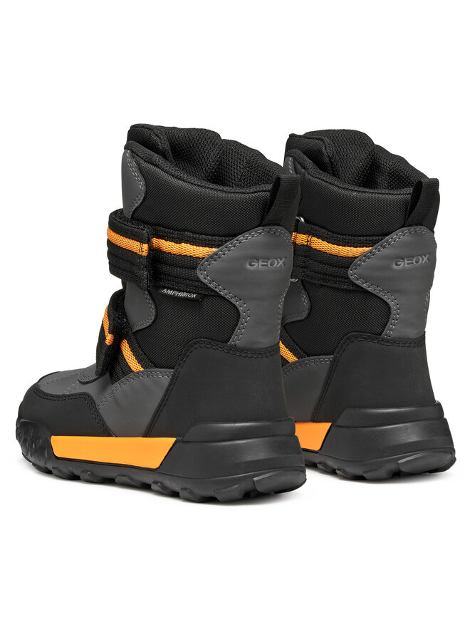 Geox Škornji za sneg Geox J Trekkyup B Abx J56MBB 050FU C0036 M Siva