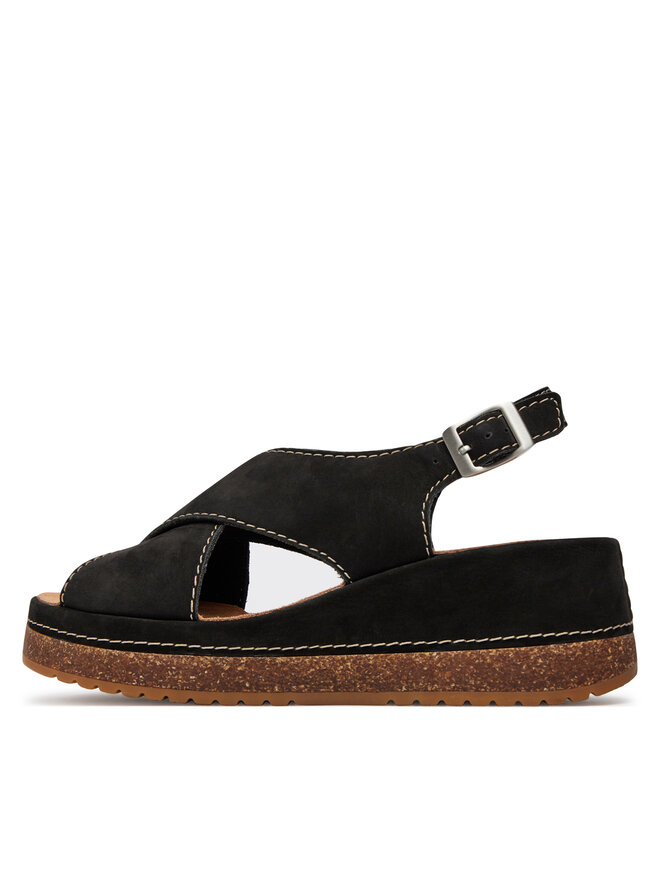 Clarks Sandali Clarks Kassanda Step 26177299 Črna