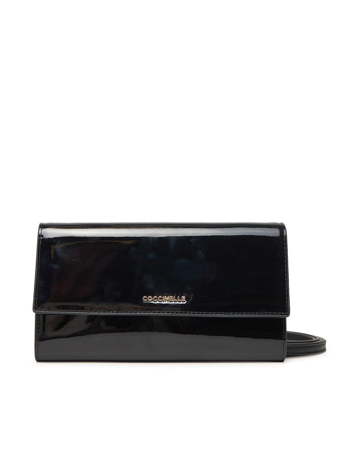 Coccinelle Голям дамски портфейл Coccinelle E2 SXC 18 27 01 Черен