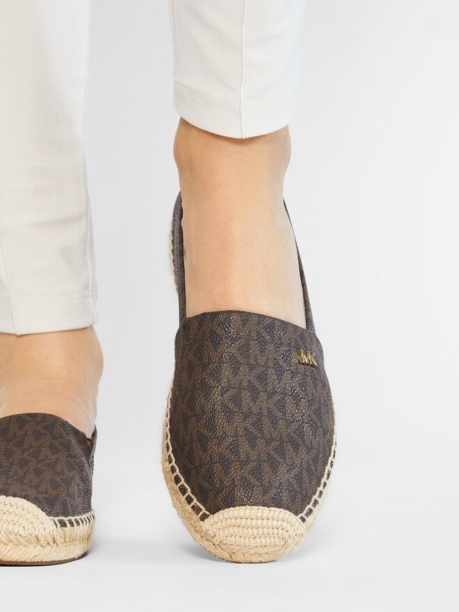 MICHAEL Michael Kors Espadrilles MICHAEL Michael Kors Kendrick Slip On 40R6KNFP1B Braun