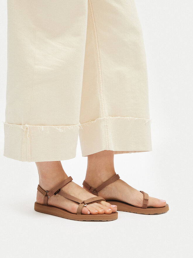 Teva Sandály Teva Original Universal Slim 1150110 Hnědá
