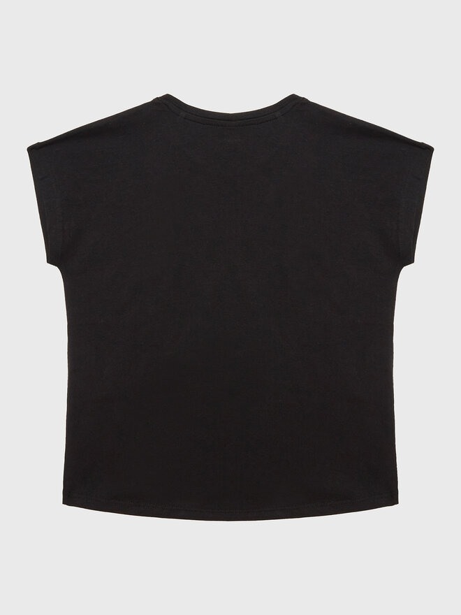 Pepe Jeans Pepe Jeans Marškinėliai Bloomy PG502930 Juoda Regular Fit