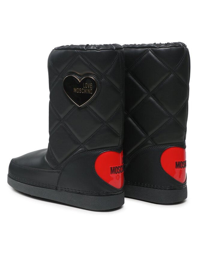 LOVE MOSCHINO Μπότες Χιονιού LOVE MOSCHINO JA24172G1HIT7000 Μαύρο