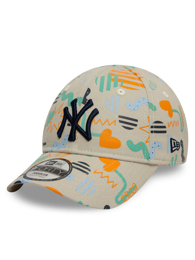 New Era Czapka z daszkiem New Era Jr All Over Print 9FORTY New York Yankees 60595408 Kolorowy