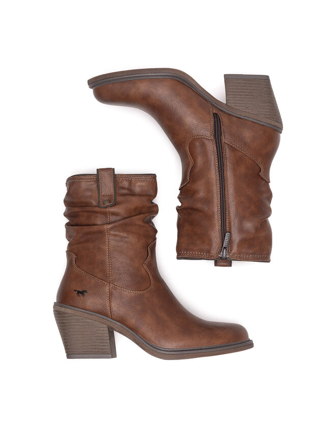 Mustang Cizme și botine cowboy Mustang 1479-501 Maro