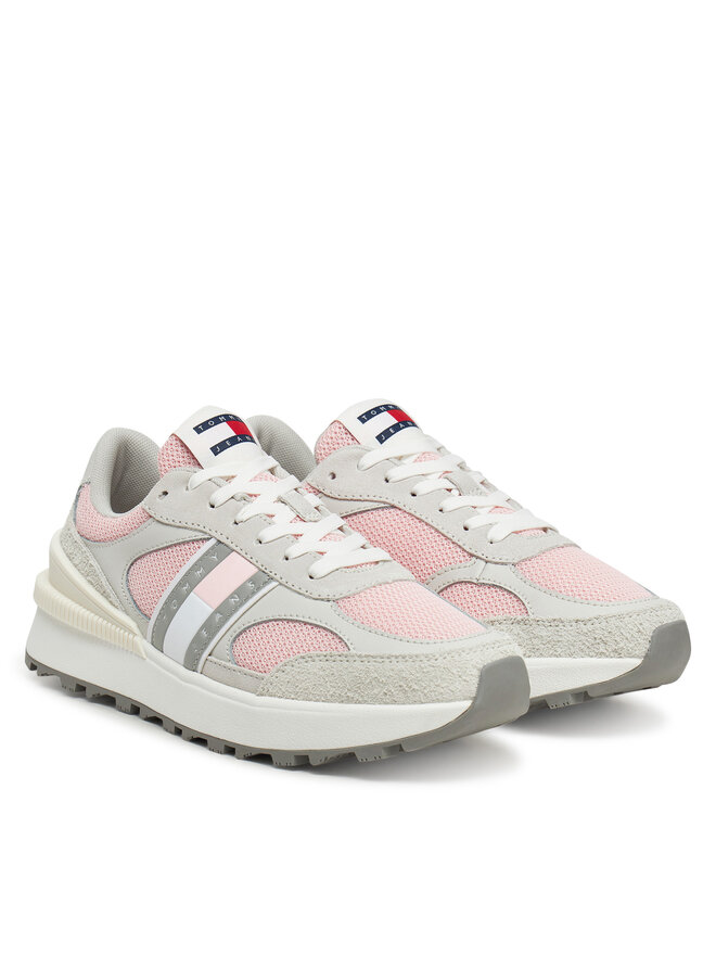 Tommy Jeans Снікерcи Tommy Jeans Tjw Tech Runner EN0EN02743 Рожевий