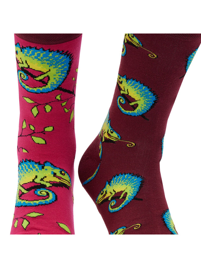 Funny Socks Calzini lunghi unisex Funny Socks Chameleon SM1/32 Multicolore