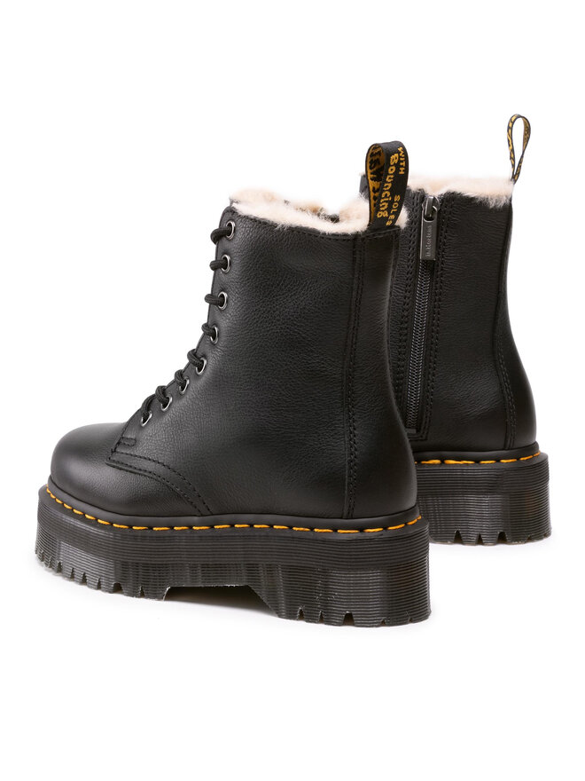 Dr. Martens Bakancs Dr. Martens Jadon Fl 25637001 Fekete