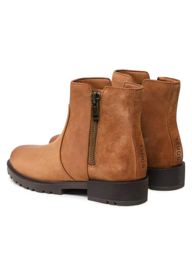 Sorel Stivaletti Sorel Emelie II Zip Wp NL4328 Marrone